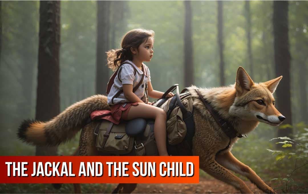 Chú chó rừng và đứa con của mặt trời