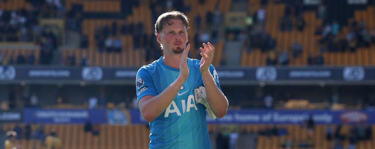 De Zerbi praises Kinsky for helping Spurs win
