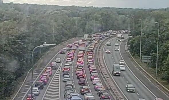 M60 Traffic Update: Police Incident Causes Delays