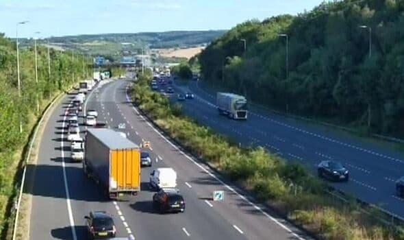 M2 Traffic Update: Road Closed Due to Incident