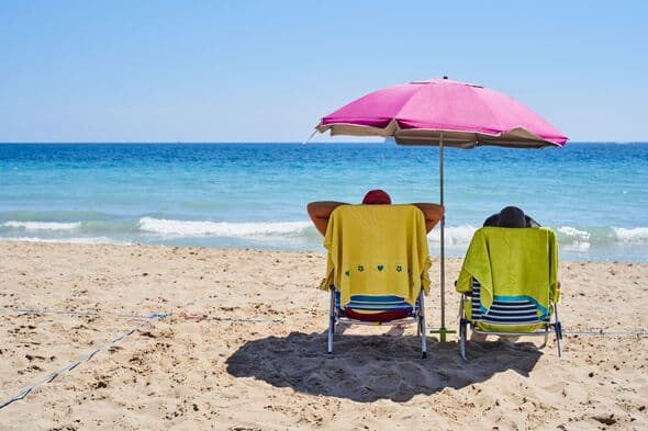 Spanish Beach Removes Sunbeds