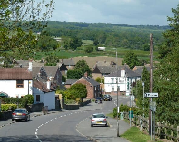 A beautiful village with a great pub for hikers