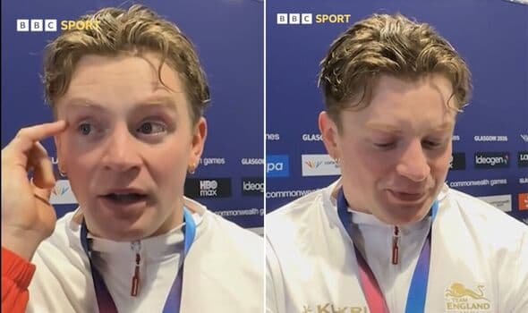 Adam Ramsay-Peaty Cries After Getting Bronze Medal
