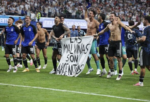 Should Argentina be Removed from the World Cup for Falklands Message?