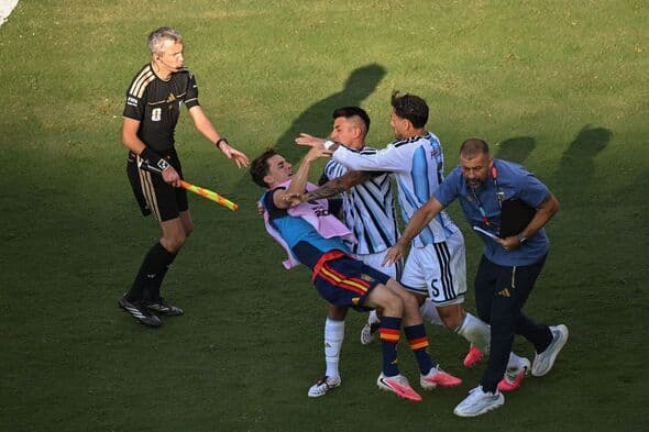 FIFA May Punish Argentina for Bad Behavior at World Cup