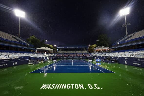 Washington Open Finals Cancelled Due to Weather