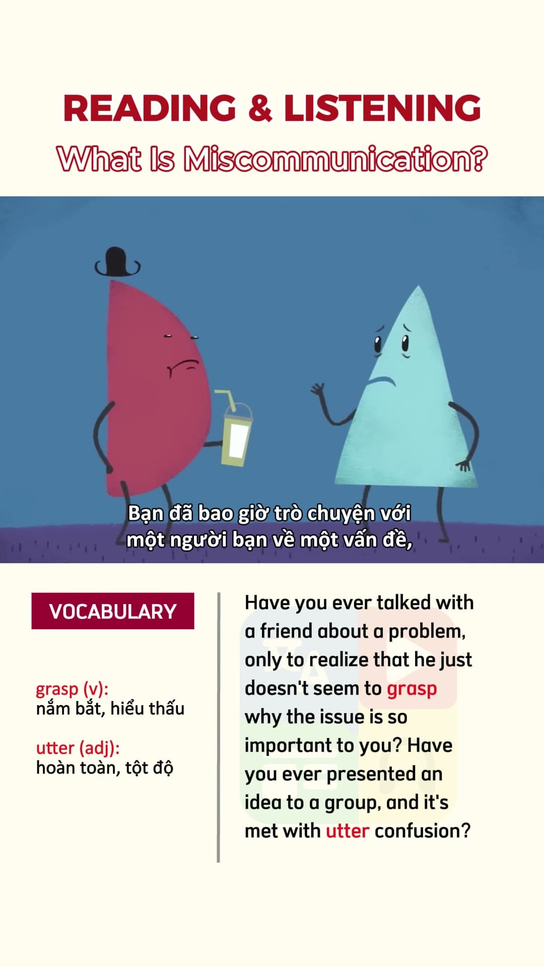 Tại sao hiểu lầm lại xảy ra ngay cả khi cùng nói một ngôn ngữ