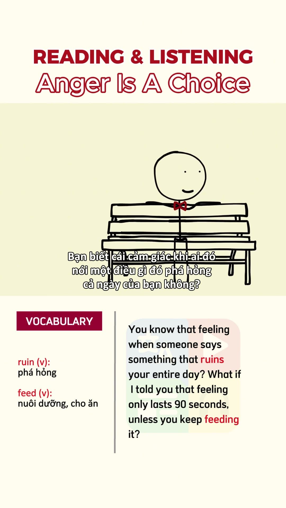 Quy tắc 90 giây: Chọn buông bỏ cơn giận