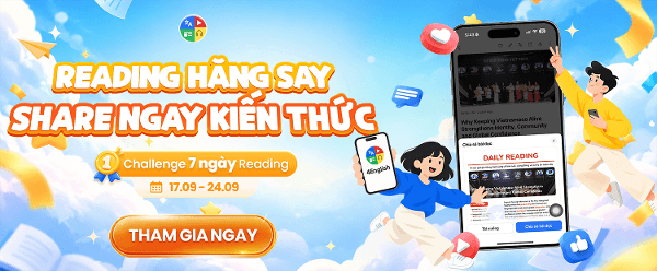 reading hăng say - share ngay kiến thức