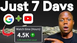 Secret Strategy to Get Monetized FAST with Just Google & The YouTube App