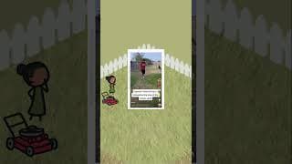 Why is grass greener underneath a trampoline?