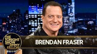 Brendan Fraser Rode the Revenge of the Mummy Ride to Prepare for The Mummy 4 | The Tonight Show