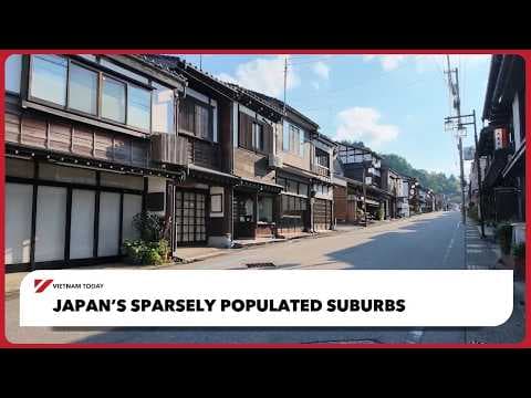 Japan’s sparsely populated suburbs | Vietnam Today