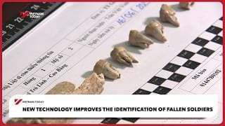 New technology improves the identification of fallen soldiers | Vietnam Today