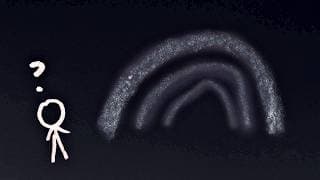 Why Some Rainbows Turn White