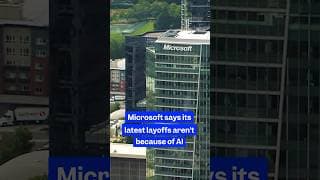 Microsoft laid off nearly 5,000 employees. It says AI isn't the reason. #Microsoft #tech #AI