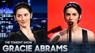 Gracie Abrams Talks Daughter from Hell and New Tour, Performs "Minibar" | The Tonight Show