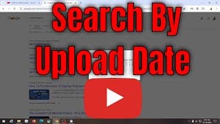 How To Search By Upload Date on YouTube [Guide]