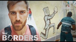 Why a Haitian graffiti artist is protesting foreign aid