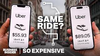 Why Uber Is More Expensive ... For Some People