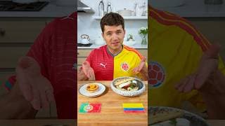 Portugal vs Colombia Food