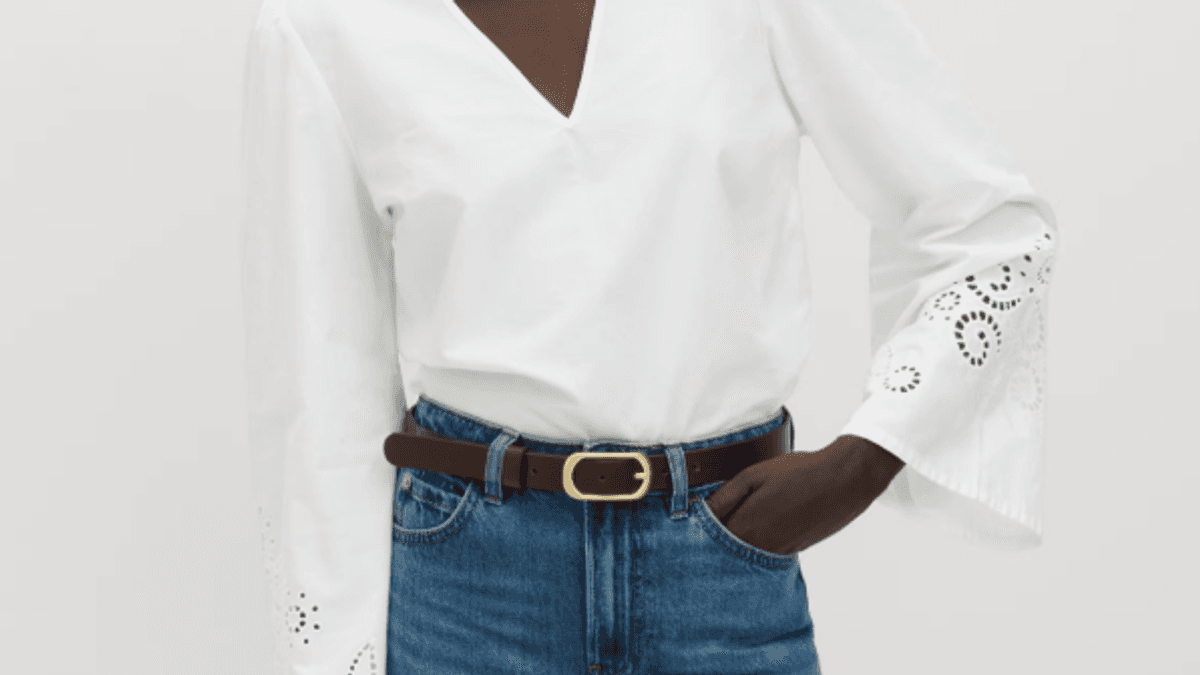 Affordable Luxury: M&S Unveils a Must-Have Cotton Blouse for Spring
