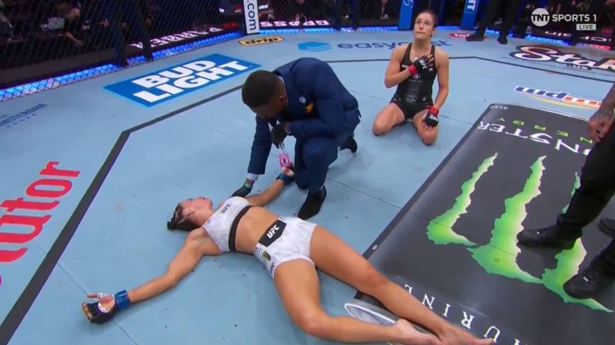 UFC Fighter Rushed to Safety After Devastating Knockout
