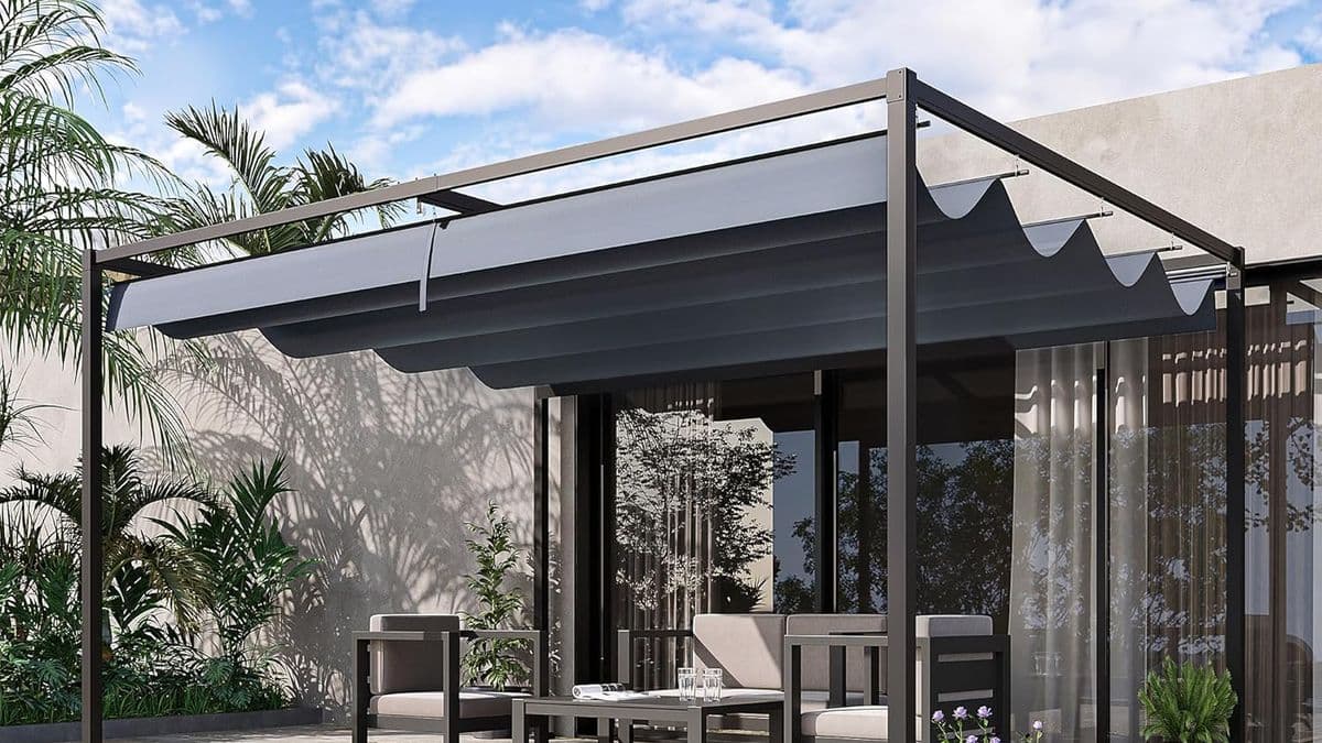 Best Selling Outdoor Pergola is Sturdy and Easy to Assemble
