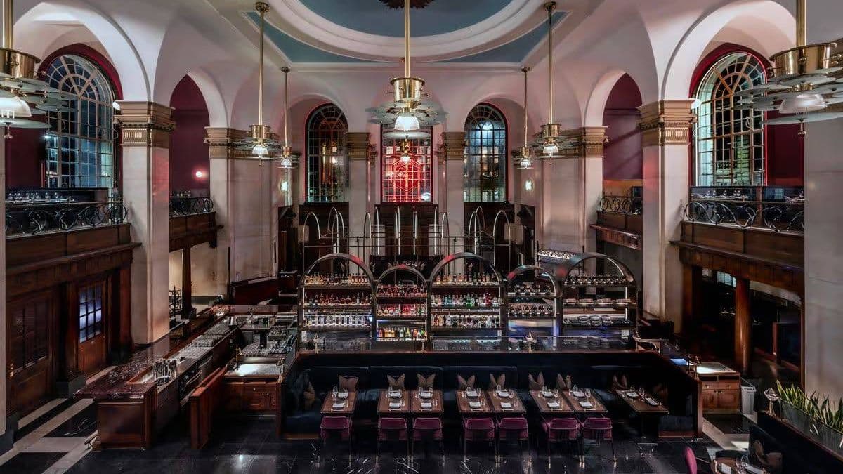 I saw a £13 lamp in Gordon Ramsay's Manchester restaurant