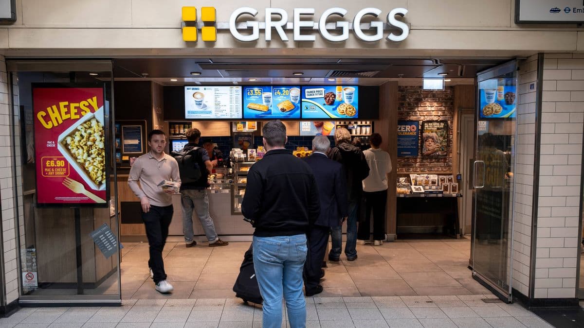 Man gets lucky with Greggs food bag