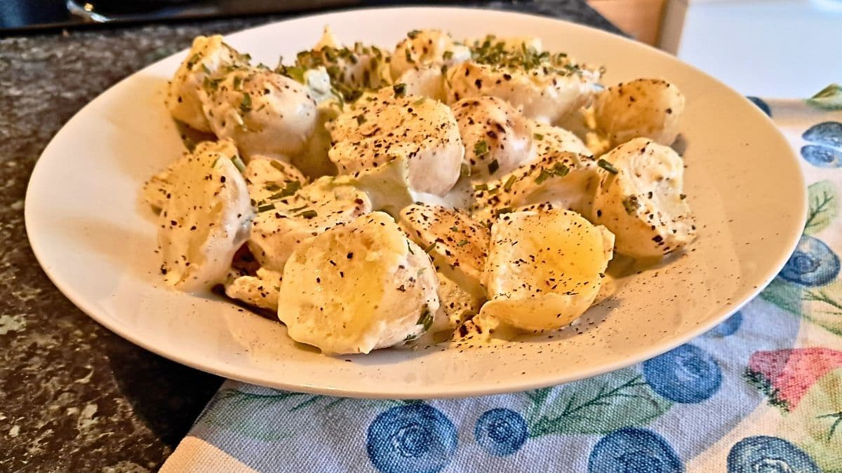 Make Potato Salad with Greek Yoghurt for Better Taste
