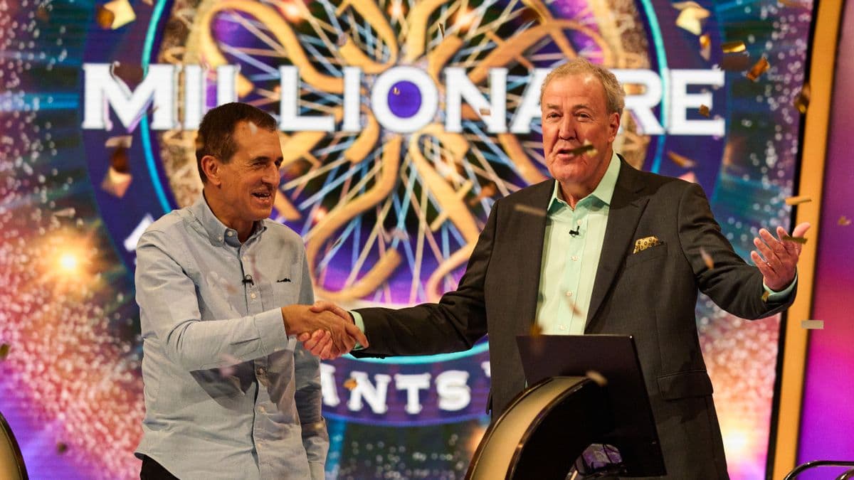Jeremy Clarkson Helps Millionaire Winner