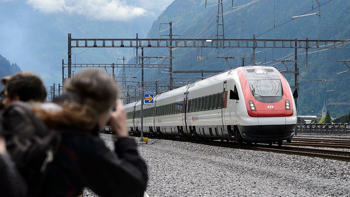 The World's Longest Tunnel is 35 Miles Under the Mountains