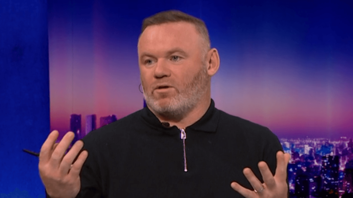 Gabby Logan Makes Fun of Wayne Rooney on TV