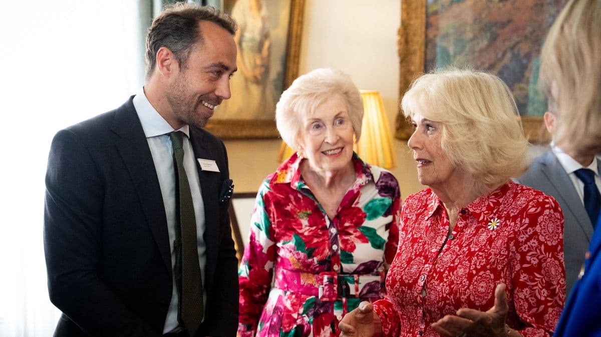 Queen Camilla Works with Kate Middleton's Brother to Honor Life-Saving Dogs