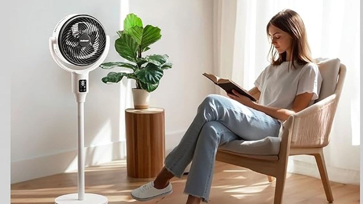 A Very Quiet Fan for Hot Days