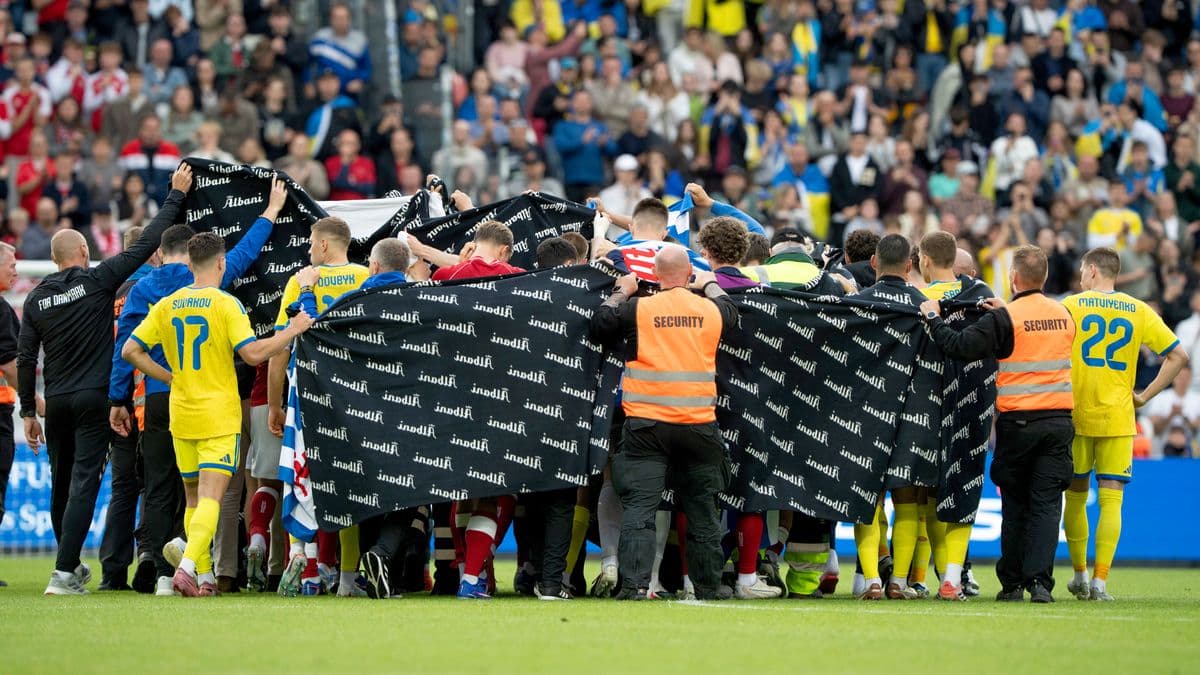 Denmark's Christian Eriksen Collapses During Ukraine Match