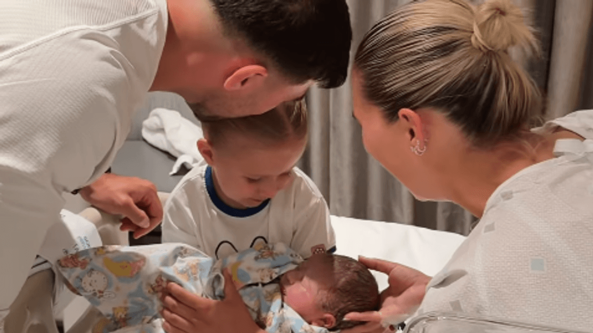 Tommy Fury's daughter loves her new baby brother