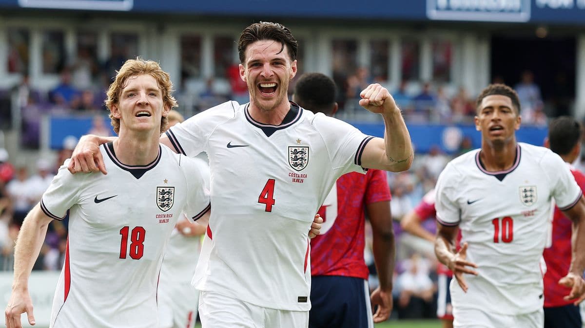 England Beats Costa Rica in World Cup Preparation