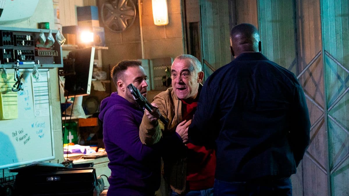Kevin Webster in Shocking Gun Showdown on Coronation Street