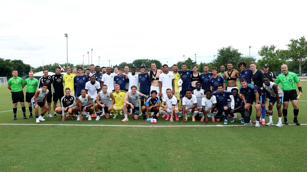 England Wins Friendly Game, Player Scores Hat-Trick