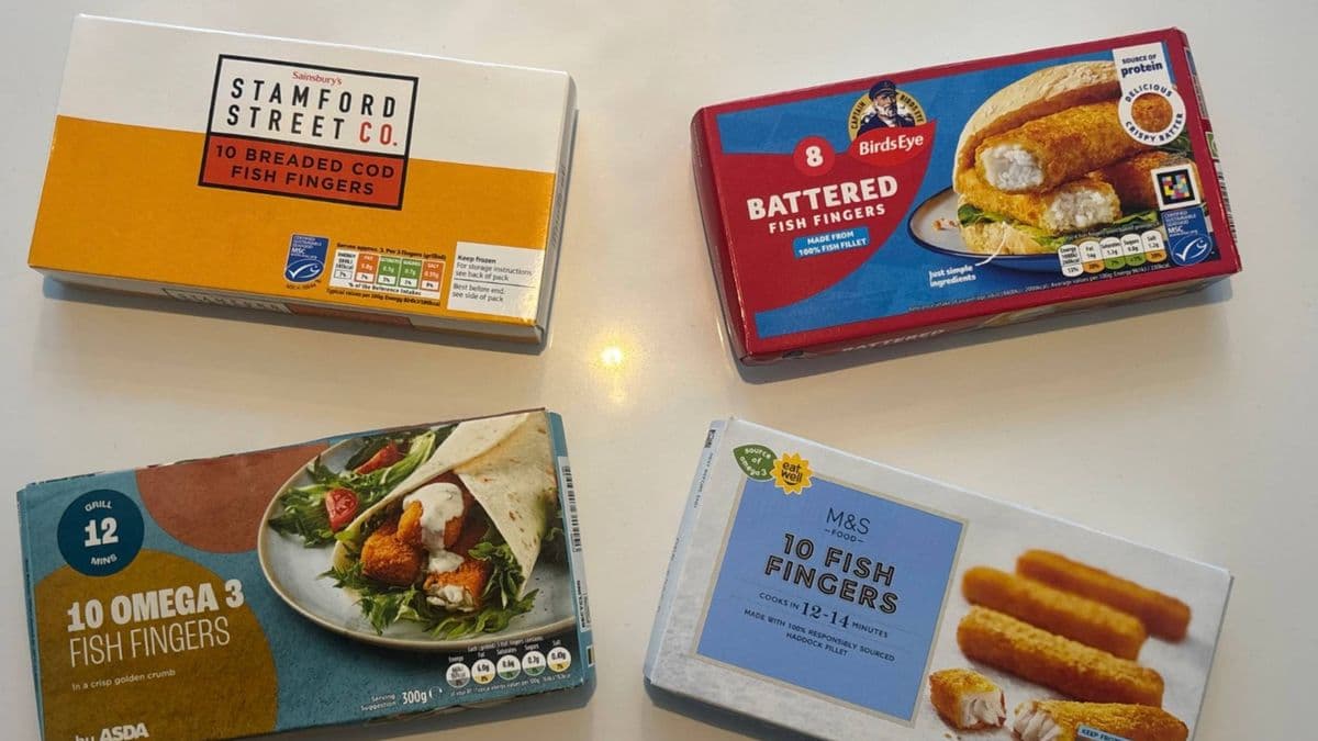 Testing Supermarket Fish Fingers Against Birds Eye