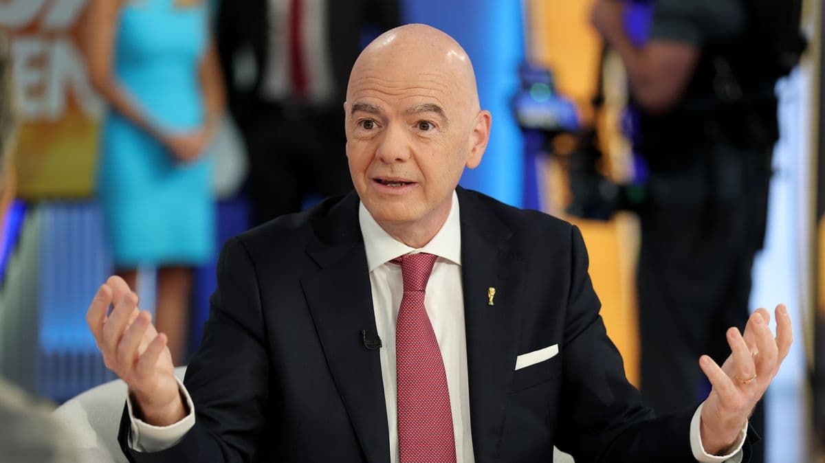 FIFA President Gianni Infantino Faces Calls to Resign Over Balogun Red Card Decision