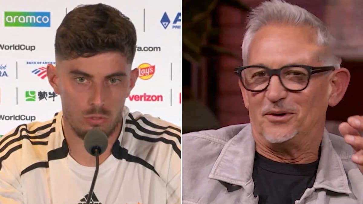 Kai Havertz responds to Gary Lineker's criticism of Germany's World Cup chances