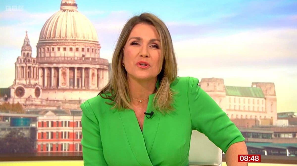 Susanna Reid Returns to Good Morning Britain