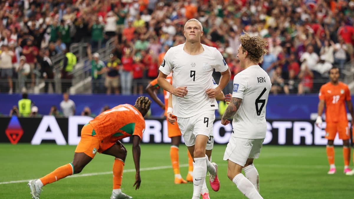 Erling Haaland Helps Norway Beat Ivory Coast
