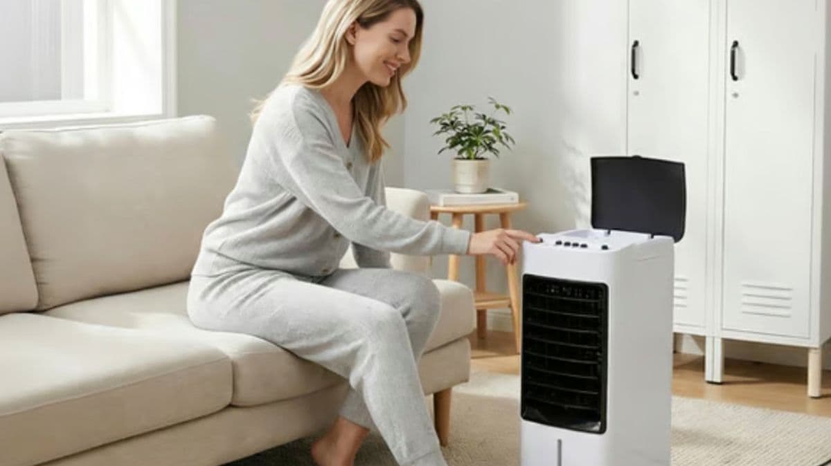 A Portable Air Cooler Is Now £59