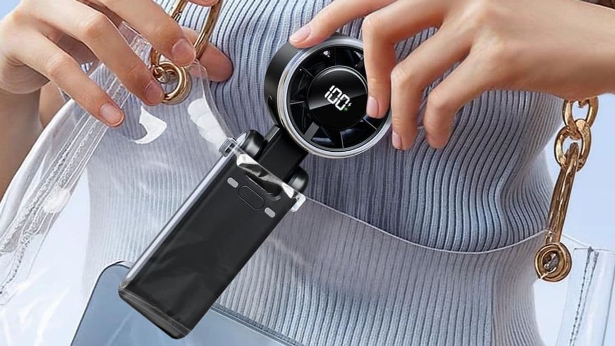 A Portable Fan That Helps You Stay Cool