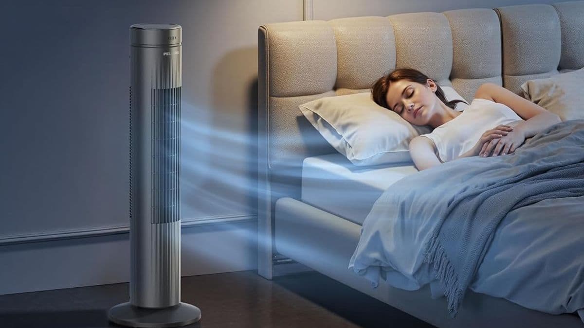 A Quiet Tower Fan for Better Sleep