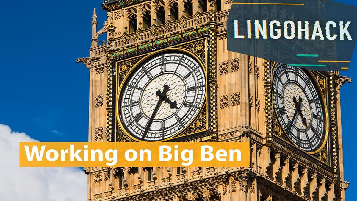 Fixing Big Ben